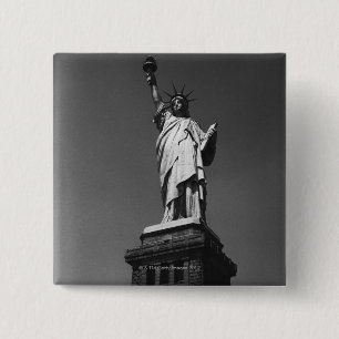 Badge Carré 5 Cm Statue de la liberté