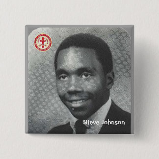 Badge Carré 5 Cm Steve Johnson