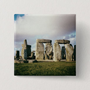 Badge Carré 5 Cm Stonehenge