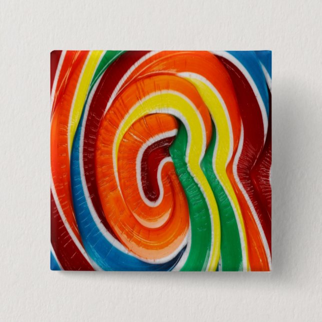 Badge Carré 5 Cm Sucette (Devant)