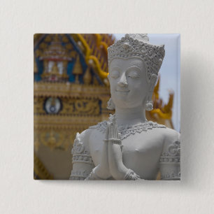 Badge Carré 5 Cm Sud-Est de la Thaïlande, Ko Samui alias Koh Samui