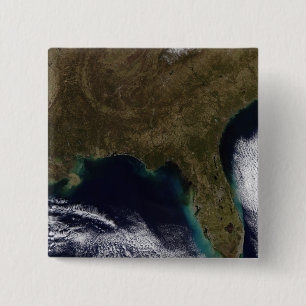 Badge Carré 5 Cm Sud-Est des États-Unis