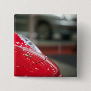 Badge Carré 5 Cm SUISSE, GENÈVE : 75e Genève Auto 2