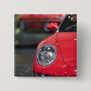 Badge Carré 5 Cm SUISSE, GENÈVE : 75e Salon international de l'auto