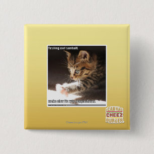 Badge Carré 5 Cm Sunbaff d'owt d'essai