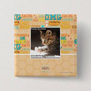 Badge Carré 5 Cm Sunbaff d'owt d'essai