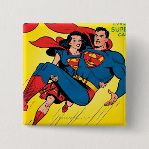 Badge Carré 5 Cm Superman #57