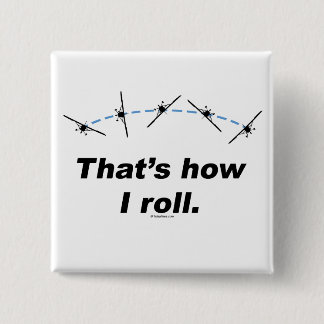 Badge Carré 5 Cm Surfacez comment je roule