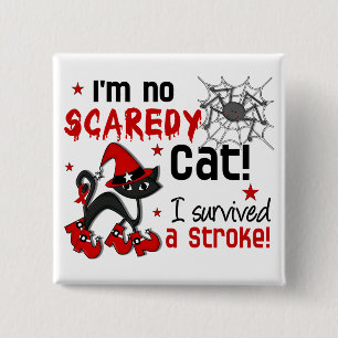 Badge Carré 5 Cm Survivant de course de Halloween 2