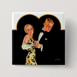 Badge Carré 5 Cm Suspendante perdue