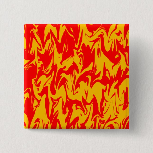 Badge Carré 5 Cm Swirl (Devant)