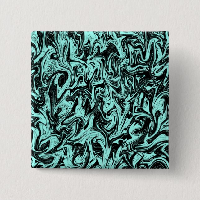 Badge Carré 5 Cm Swirl (Devant)