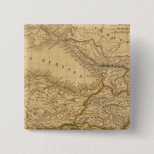 Badge Carré 5 Cm Syrie (Devant)