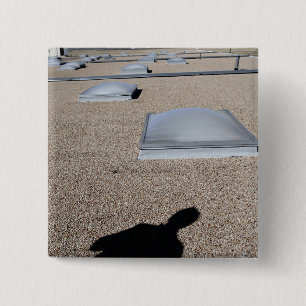 Badge Carré 5 Cm Système d'éclairage solaire