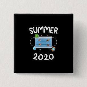 Badge Carré 5 Cm T-shirt de Mask Mask