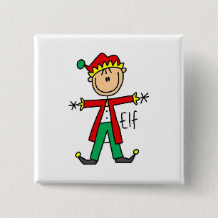 Badge Carré 5 Cm T-shirts et cadeaux de lutin de fête