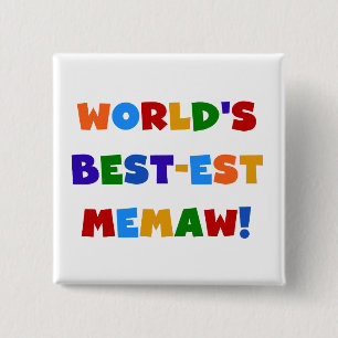 Badge Carré 5 Cm T-shirts lumineux de couleurs du Meilleur-est