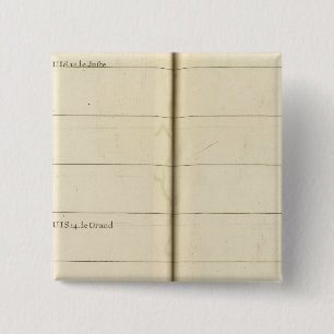 Badge Carré 5 Cm Tableau généalogique, France 2