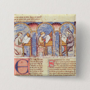 Badge Carré 5 Cm Tableurs de jeux, du 'livre des jeux