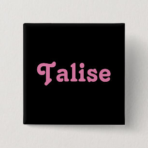 Badge Carré 5 Cm Talise du bouton