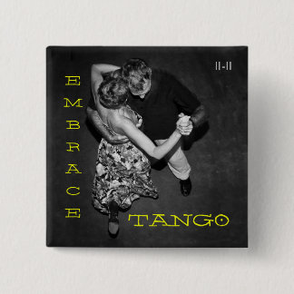 Badge Carré 5 Cm Tango d'étreinte