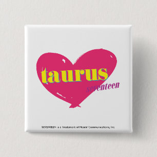 Badge Carré 5 Cm Taurus