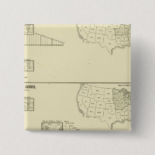 Badge Carré 5 Cm Teinture, finition, vaisselle, tricot