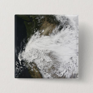 Badge Carré 5 Cm Tempête de poussière dans l'est de Washington, USA