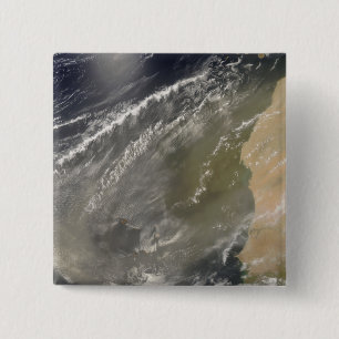 Badge Carré 5 Cm Tempête de poussière outre de l'Afrique de l'oue