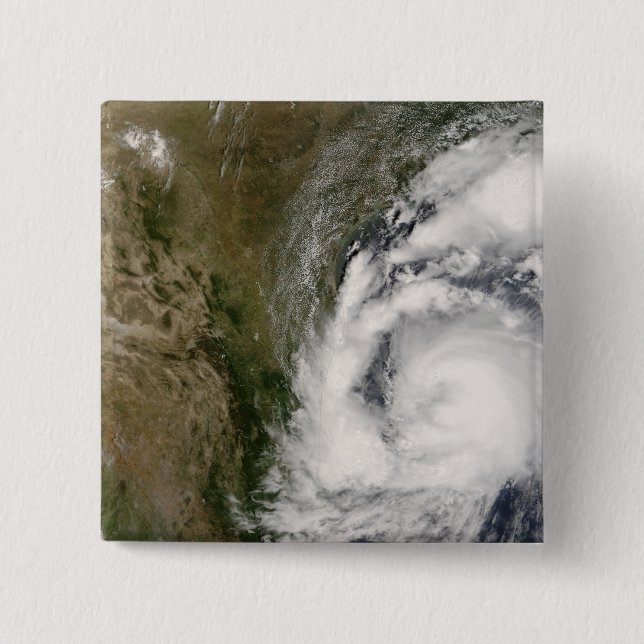 Badge Carré 5 Cm Tempête tropicale Dolly (Devant)