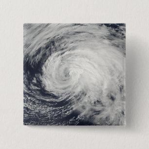 Badge Carré 5 Cm Tempête tropicale Ele dans le Pacifique central