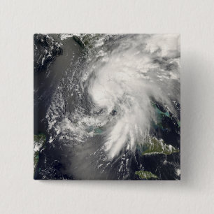 Badge Carré 5 Cm Tempête tropicale Fay 2