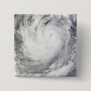 Badge Carré 5 Cm Tempête tropicale Ketsana