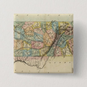 Badge Carré 5 Cm Tennessee 5