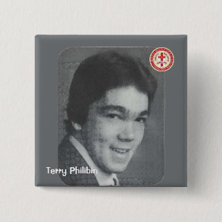 Badge Carré 5 Cm Terry Philibin