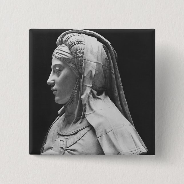 Badge Carré 5 Cm Tête de modération (Devant)