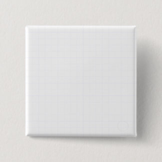 Badge Carré 5 Cm Texture de grille blanche minimaliste personnalisa
