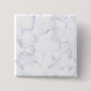 Badge Carré 5 Cm Texture Marbre blanc