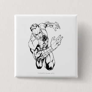 Badge Carré 5 Cm Thaal Sinestro 9