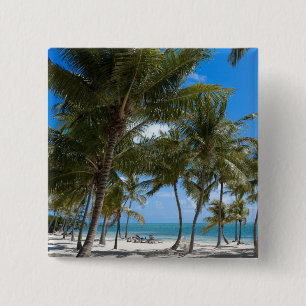 Badge Carré 5 Cm The Moorings Resort, Marathon, Key West,