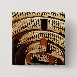 Badge Carré 5 Cm Théâtre anatomique, établi 1594-95