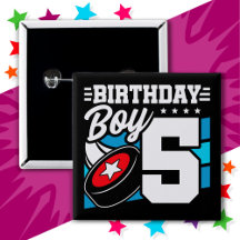 Thème de la fête de hockey 5 ans 5e anniversaire g