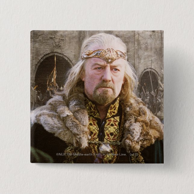 Badge Carré 5 Cm Theoden (Devant)