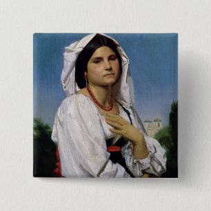 Badge Carré 5 Cm Therese