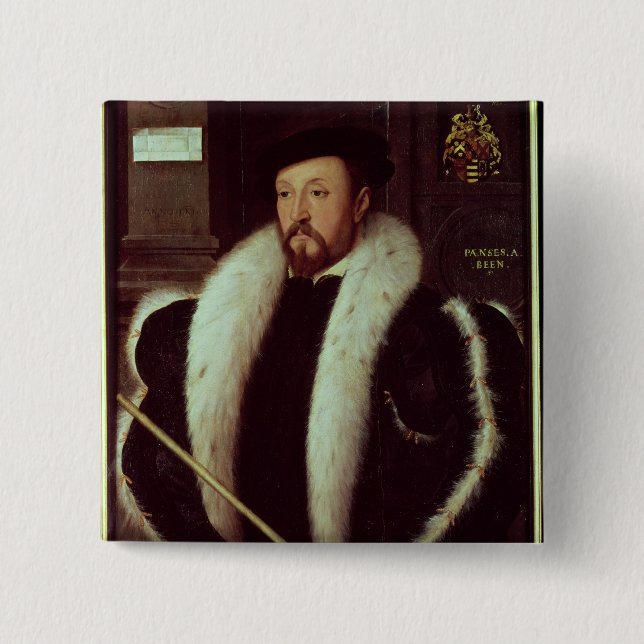 Badge Carré 5 Cm Thomas Wentworth (Devant)