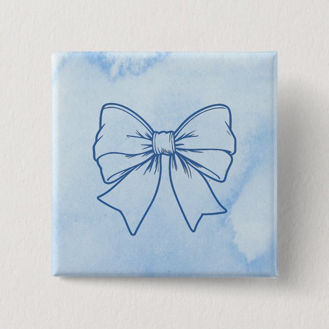 Badge Carré 5 Cm Tie (Devant)