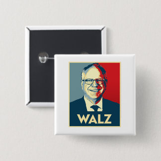 Badge Carré 5 Cm Tim Walz