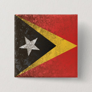 Badge Carré 5 Cm Timor oriental