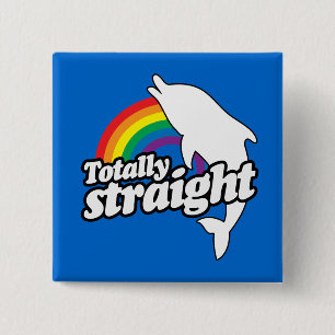 Badge Carré 5 Cm TOTALLY STRAIGHT DOLPHIN - BLANC - (2).png