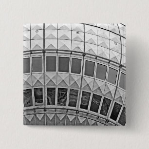 Badge Carré 5 Cm Tour de TV (Fernsehturm), Berlin, artistique